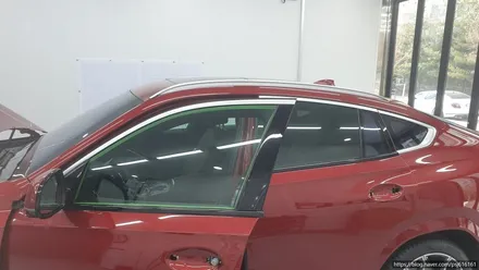 [천안랩핑] S/G 에스게러지 bmw x6 루프스킨 및 크롬 죽이기 / 천안 업성동