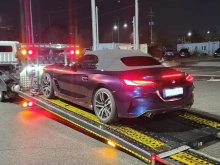 [천안랩핑][업성동랩핑] S/G 에스게러지ㅣBMW Z4ㅣ전체랩핑ㅣ타이니봇 미드나잇 퍼플 작업기 / 천안 업성동