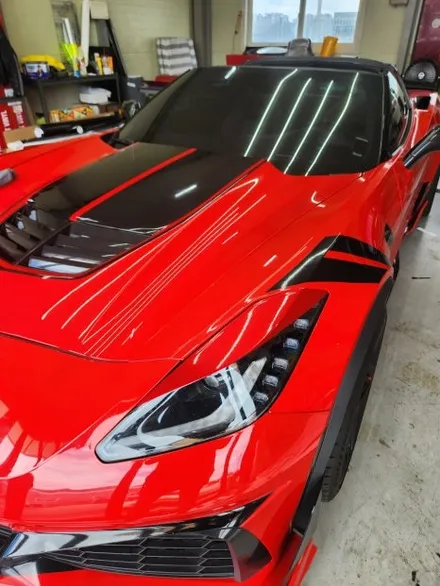 [천안랩핑][업성동랩핑] S/G 에스게러지ㅣ쉐보레 콜벳 Z06ㅣ타이니봇 글로스 ㅣ포인트랩핑으로 완성한 스포티 무드 / 천안 업성동