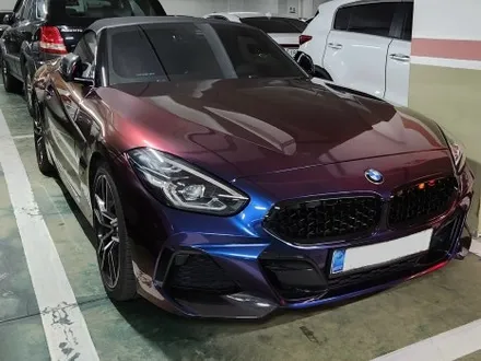 [천안랩핑][업성동랩핑] S/G 에스게러지ㅣBMW Z4ㅣ전체랩핑ㅣ타이니봇 미드나잇 퍼플 작업기 / 천안 업성동