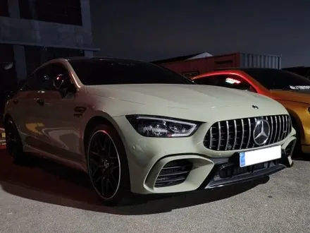 [천안랩핑][업성동랩핑] S/G 에스게러지ㅣ벤츠GT63ㅣ전체랩핑ㅣ타이니봇 글로스 카키 그린 적용! / 천안 업성동