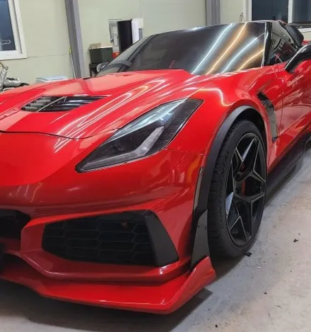 [천안랩핑][업성동랩핑] S/G 에스게러지ㅣ쉐보레 콜벳 Z06ㅣ타이니봇 글로스 ㅣ포인트랩핑으로 완성한 스포티 무드 / 천안 업성동