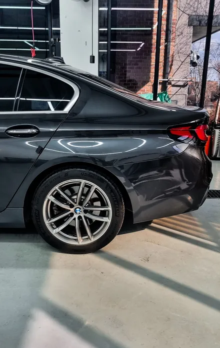 수원 BMW g30 5시리즈 크롬죽이기 랩핑 업체 고르는 방법 / 수원 호매실동
