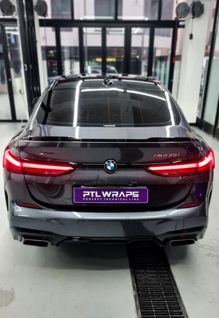 수원 BMW 2시리즈 m235i  루프스킨 스포일러 PPF 고광택랩핑 [ PTL 랩스 ] / 수원 호매실동