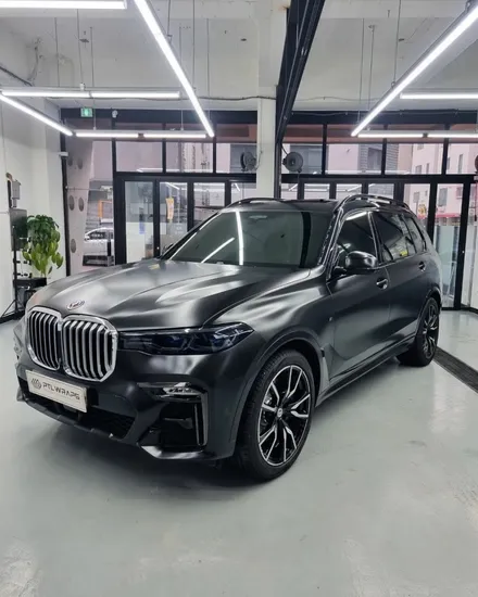 사고보험수리 BMW 사틴블랙 X7 랩핑 수원랩핑 [ PTL 랩스 ] / 수원 호매실동