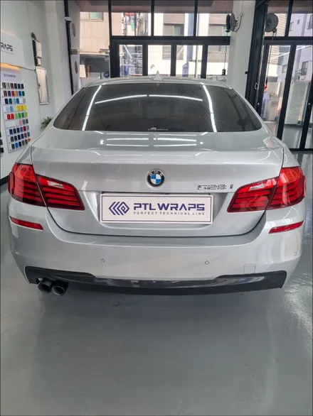 수원랩핑 BMW 5시리즈 전체랩핑 루프스킨 랩핑 / 수원 호매실동