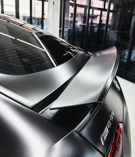 수원 AMG GT43 사틴블랙 전체랩핑 잘하는곳_PTL랩스 / 수원 호매실동