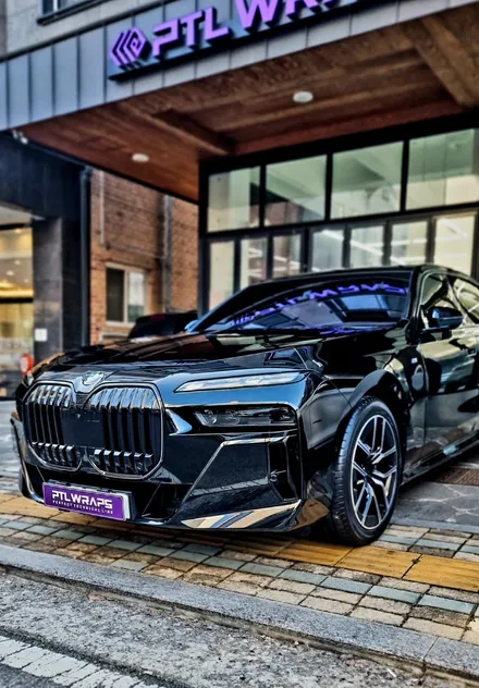 수원랩핑 BMW 7시리즈 크롬죽이기 740i 신차패키지 [PTL 랩스] / 수원 호매실동