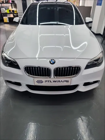 수원랩핑 BMW 5시리즈 전체랩핑 루프스킨 랩핑 / 수원 호매실동