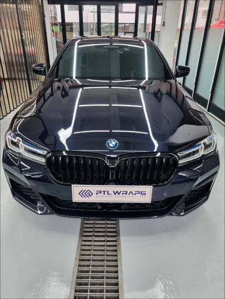 BMW 530E 5시리즈 크롬죽이기 수원랩핑 [ PTL랩스 ] / 수원 호매실동