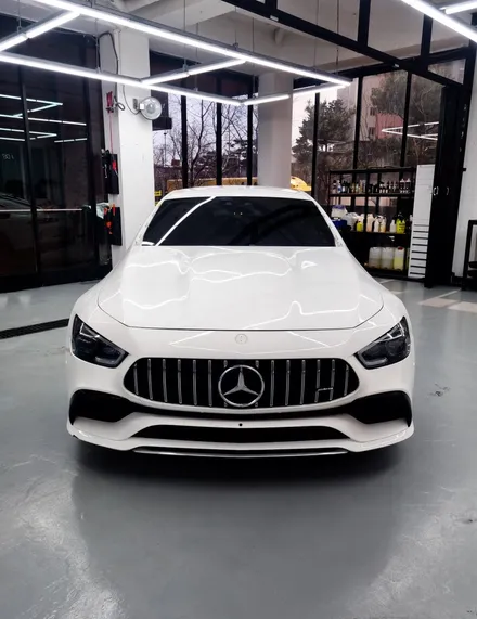 수원 AMG GT43 사틴블랙 전체랩핑 잘하는곳_PTL랩스 / 수원 호매실동