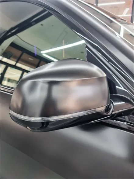 사틴블랙 무광블랙 랩핑과 라이트필름 스모그시공으로 블랙포스 BMW X7 수원 [ 피티엘랩스 ] / 수원 호매실동