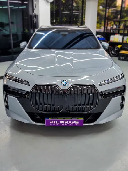 BMW 7시리즈 i7 브루클린그레이 수원 크롬죽이기 ppf / 수원 호매실동