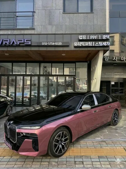 7시리즈 그냥타면 심심하지 인디비주얼 투톤 수원에서 랩핑 / 수원 호매실동