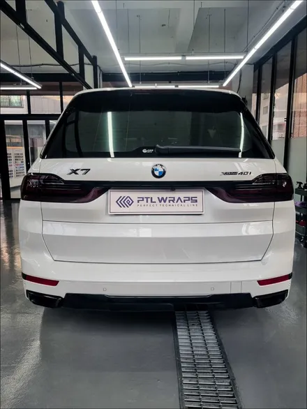 BMW X7 테일램프 라이트필름 스모그 필름 수원PPF [ PTL랩스 ] / 수원 호매실동