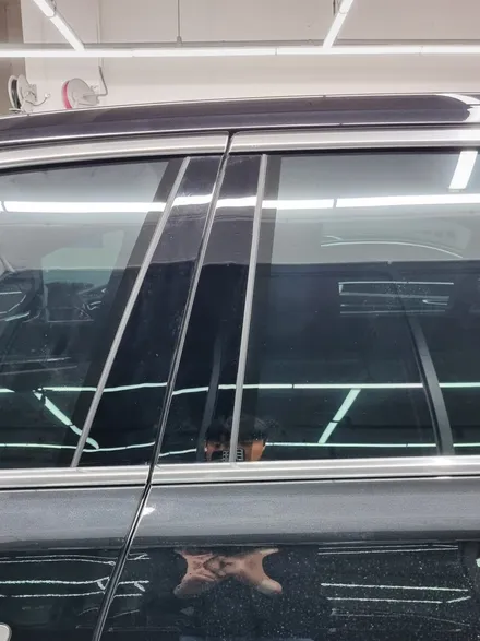 수원 BMW 럭키 세븐 7시리즈 크롬죽이기 랩핑 / 수원 호매실동