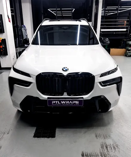 수원랩핑 BMW X7 크롬죽이기 유리막코팅 PPF 까지 퍼스트에디션 만들기 [ PTL랩스 ] / 수원 호매실동