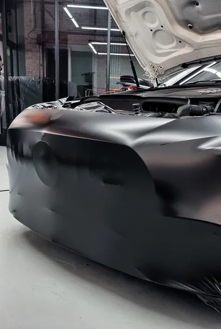 수원 AMG GT43 사틴블랙 전체랩핑 잘하는곳_PTL랩스 / 수원 호매실동