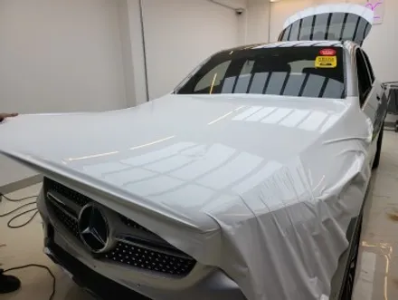 벤츠 GLC300 쿠페 에이버리 화이트 전체 랩핑 작업기 / 강서, 염창, 등촌