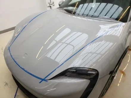 퍼플엑스 포르쉐 타이칸 크로스 투리스모 클리프 디자인 옥타곤 전체 PPF / 솔라가드 차콜 전체 썬팅 작업기