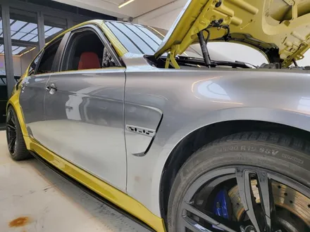 퍼플엑스 [서울][강서] BMW F80 M3 GT 실버 하이그로시 전체랩핑 작업기 / 강서, 염창, 등촌