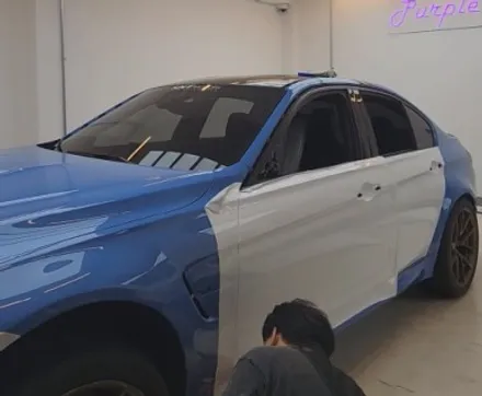 [서울][강서] BMW M3 에이버리 화이트 전체 랩핑 작업기 / 강서, 염창, 등촌