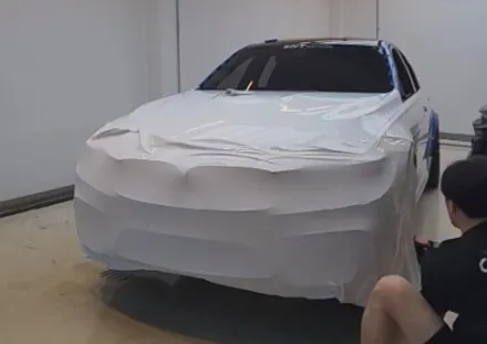 [서울][강서] BMW M3 에이버리 화이트 전체 랩핑 작업기 / 강서, 염창, 등촌