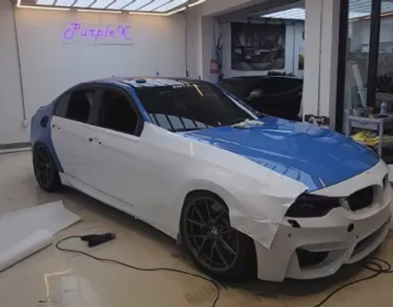 [서울][강서] BMW M3 에이버리 화이트 전체 랩핑 작업기 / 강서, 염창, 등촌