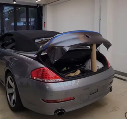 올드카는 도색보단 랩핑!! BMW 650i E64 컨버터블 전체랩핑 / 강서, 염창, 등촌