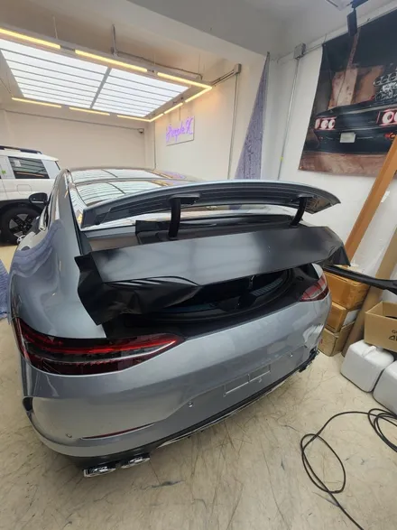 [서울등촌] 벤츠 AMG GT43 사틴블랙 전체랩핑 양천구/강서구 / 강서, 염창, 등촌