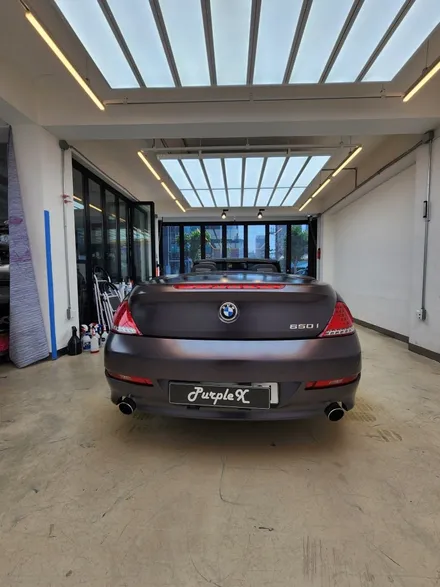 올드카는 도색보단 랩핑!! BMW 650i E64 컨버터블 전체랩핑 / 강서, 염창, 등촌