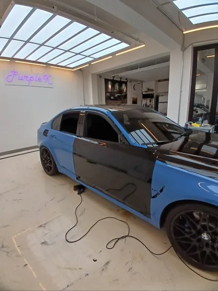 [서울][강서] BMW F80 M3 블랙 유광 전체랩핑 작업기 (feat. 3M 2080) / 강서, 염창, 등촌