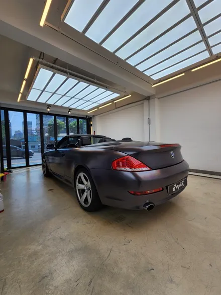 올드카는 도색보단 랩핑!! BMW 650i E64 컨버터블 전체랩핑 / 강서, 염창, 등촌