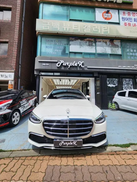 고급 세단이면 정말 PPF 해야 합니다!! 벤츠 W223 S350d 전체 PPF / 강서, 염창, 등촌