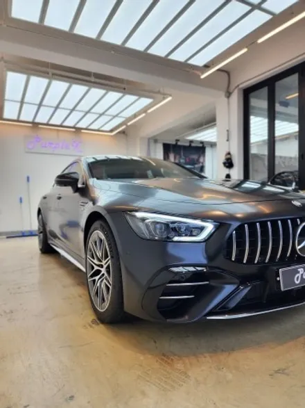 [서울등촌] 벤츠 AMG GT43 사틴블랙 전체랩핑 양천구/강서구 / 강서, 염창, 등촌