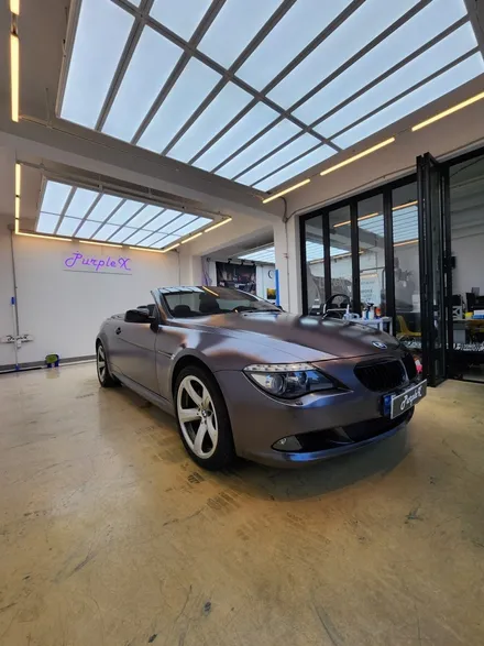 올드카는 도색보단 랩핑!! BMW 650i E64 컨버터블 전체랩핑 / 강서, 염창, 등촌