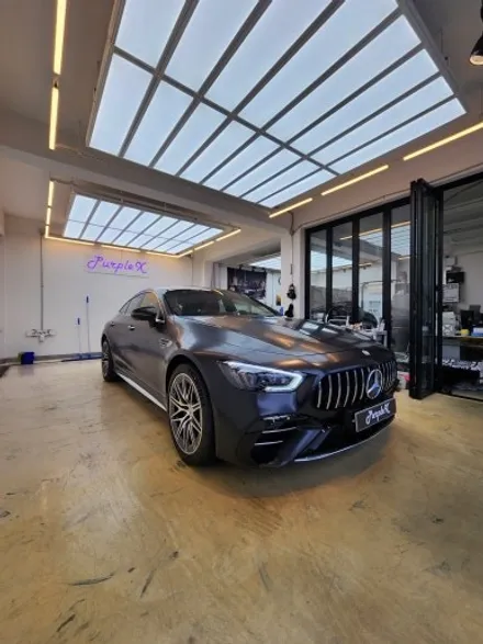 [서울등촌] 벤츠 AMG GT43 사틴블랙 전체랩핑 양천구/강서구 / 강서, 염창, 등촌
