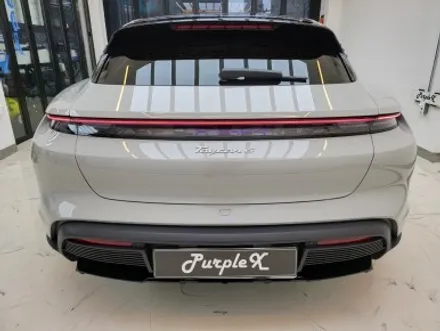 퍼플엑스 포르쉐 타이칸 크로스 투리스모 클리프 디자인 옥타곤 전체 PPF / 솔라가드 차콜 전체 썬팅 작업기