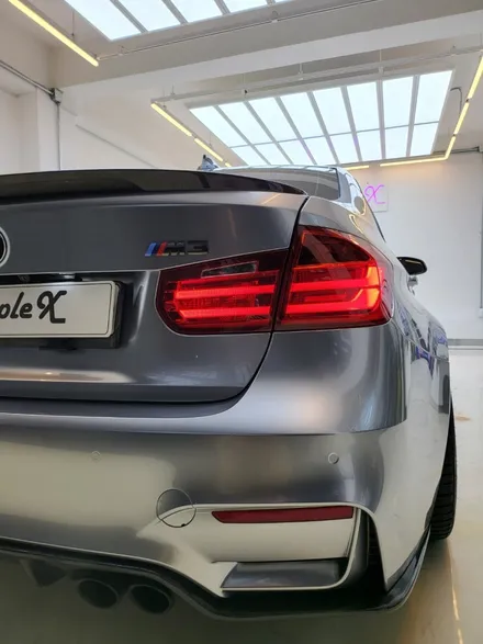 퍼플엑스 [서울][강서] BMW F80 M3 GT 실버 하이그로시 전체랩핑 작업기 / 강서, 염창, 등촌