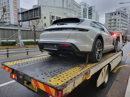 퍼플엑스 포르쉐 타이칸 크로스 투리스모 클리프 디자인 옥타곤 전체 PPF / 솔라가드 차콜 전체 썬팅 작업기