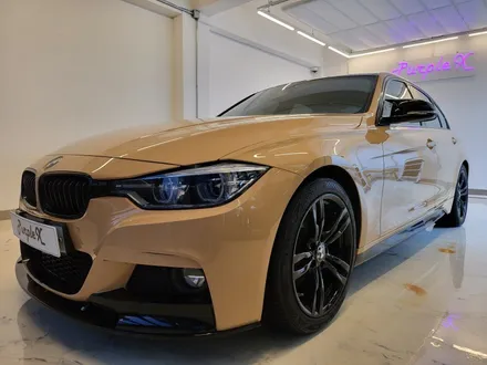 BMW 320i 컬러PPF / 틴팅 / 윈드쉴드 / 블랙박스 / 하이패스 / 보조배터리 작업기 (feat. 휠 복원) / 강서, 염창, 등촌