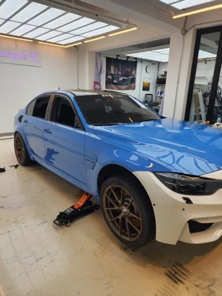 [서울][강서] BMW M3 에이버리 화이트 전체 랩핑 작업기 / 강서, 염창, 등촌