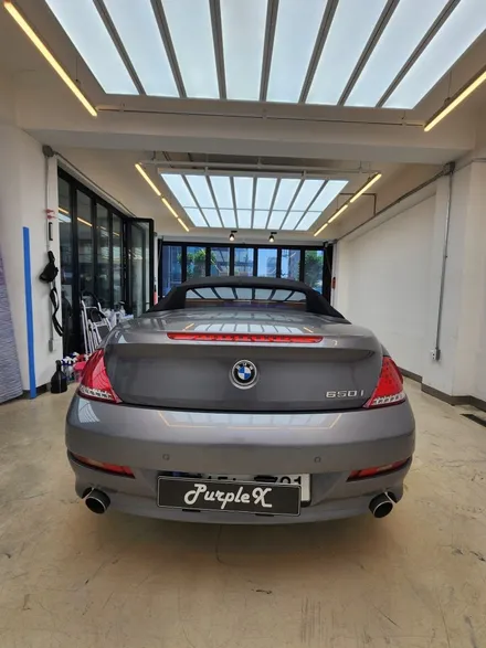 올드카는 도색보단 랩핑!! BMW 650i E64 컨버터블 전체랩핑 / 강서, 염창, 등촌