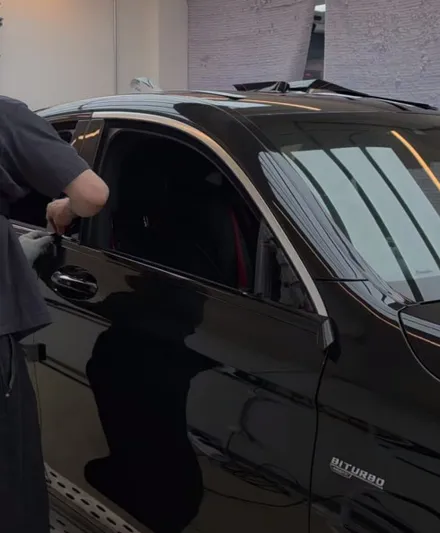 [서울강서] 벤츠 GLC43 AMG 크롬죽이기 랩핑 서울랩핑 강서구랩핑 / 강서, 염창, 등촌