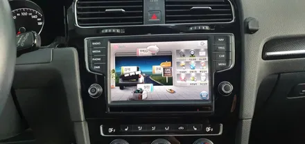 ☆스타사운드☆ 폭스바겐 골프7세대 네비게이션 ( 모델:  EXBOX-M )  먹통 수리