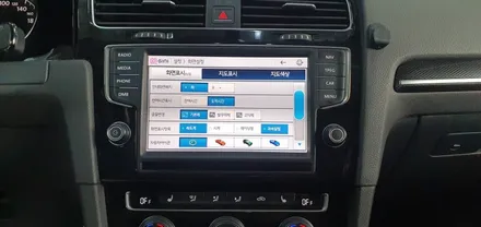 ☆스타사운드☆ 폭스바겐 골프7세대 네비게이션 ( 모델:  EXBOX-M )  먹통 수리