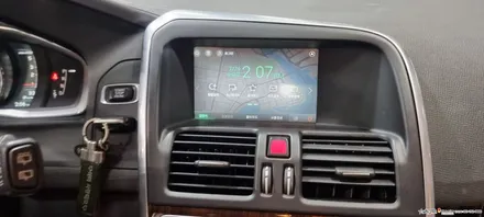 ☆스타사운드☆볼보 XC60 순정 네비 블랙아웃 후방카메라 먹통 M2C200A 안드로이드셋탑 장착시간 2시간이면 충분합니다.