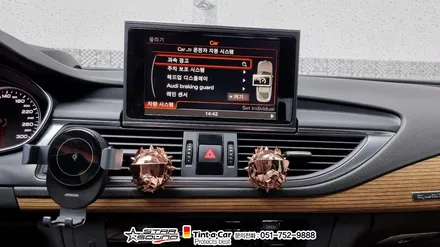 ☆스타사운드☆ 아우디 A7 MMI 고장증상은 모니터먹통 오디오먹통 후방카메라 안켜짐으로 MMI 수리시간 2시간 충분합니다.