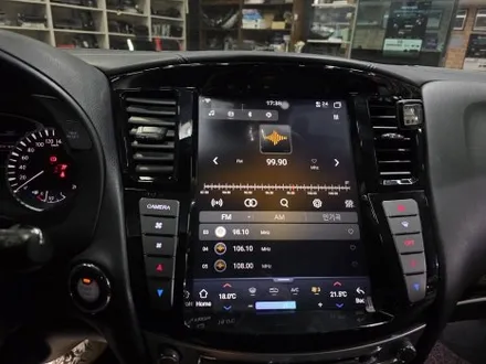 인피니티 QX60 네비게이션 업그레이드 안드로이드 올인원 시공 완료