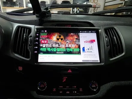 부산 스포티지 안드로이드 올인원과 어라운드뷰 동시 장착 후기